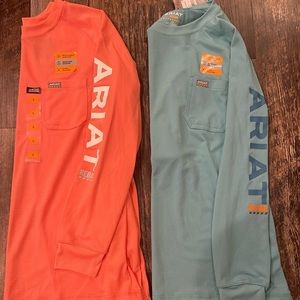 Ariat NWT rebar heat fighter long sleeve tee